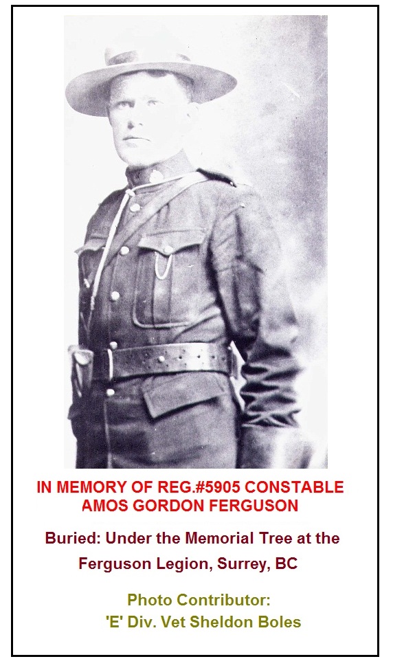 Cst. Amos Ferguson, M.M.