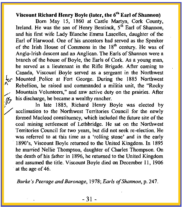 Viscount Boyle