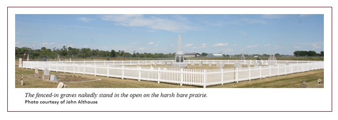 The N.W.M.P. monument, Union Cemetery, Fort Macleod