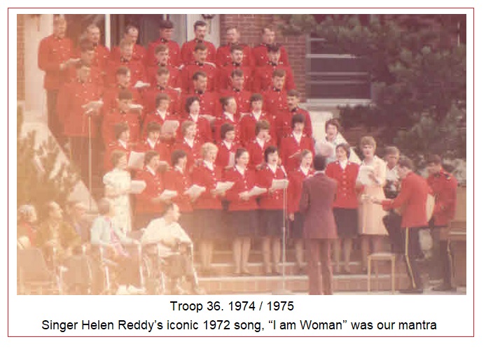 Troop 36 1974/1975 RCMP